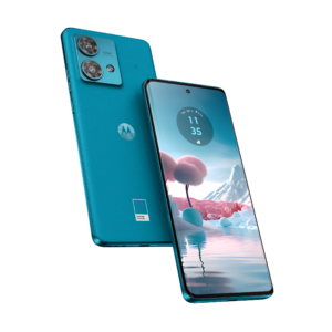 motorola edge 40 neo カリビアンブルー公式製品外観